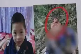 广西河池一7岁男孩与家人进山扫墓走失5天，爸爸：数百人搜山，至今未见踪迹图片
