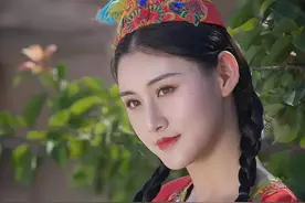 混血女孩：维族老妈和跑长途的汉族老爸，虽聚少离多，但恩爱翻倍图片