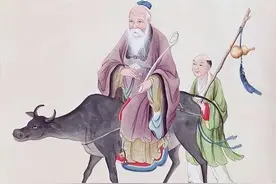 侯立虹：老子骑青牛的“牛”图片