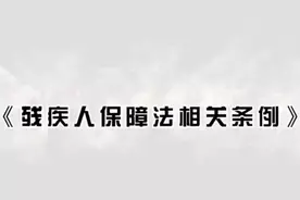残疾人保障法相关条例图片