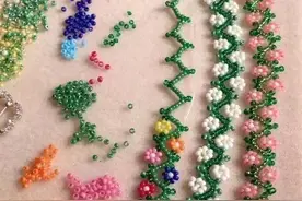 34种串珠饰品教程，收藏了图片