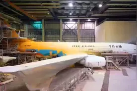 太美了，河北航空的“石家庄号”、“正定号”彩绘飞机来了图片