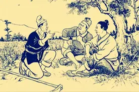 民间故事：穷长工辛苦做工，地主无端扣工钱，次日却输了双倍工钱图片