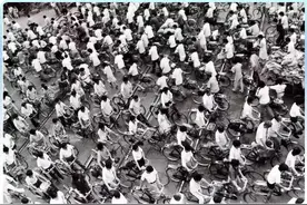 中国曾经是一个自行车王国图片