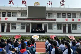 重温桥峪故事 争做水源地保护践行者——桥峪水库与大明小学共驻共建活动图片