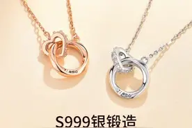项链美，只因有你图片