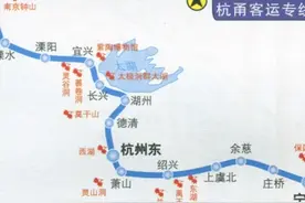 江苏高铁规划永远让你看不懂，苏浙两省间通行很艰难，基本都靠绕图片