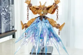 游戏王：被玩坏的黑暗大法师拼装模型 完美还原了激流葬的名场面图片