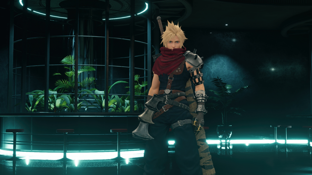 忧郁男神帅炸！《FF7重制版》克劳德王国之心外观mod