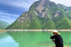超过50斤！湖北小伙钓起罕见的野生鲤鱼王，网友：成精了，不能吃图片