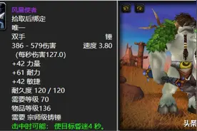 魔兽世界：70级五大极品牌面双手锤，前期横扫战场还得风暴使者！图片