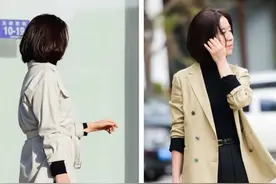 这才是50岁女人该有的状态，自信优雅不做作，简约的穿搭就很美图片