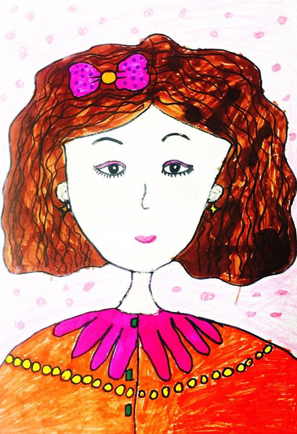 创意儿童画赏析——妈妈,我有"画"对你说