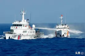太嚣张！万安滩海域，越南执法船试图冲撞中方海警船，结局如何？图片
