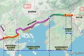 深汕第二高速分三段，建起来如此复杂，如何缓解南坪快速堵车之痛图片
