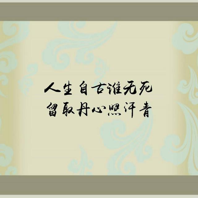 江山代有才人出，各领风骚数百年——九首励志诗词，教日月换新天