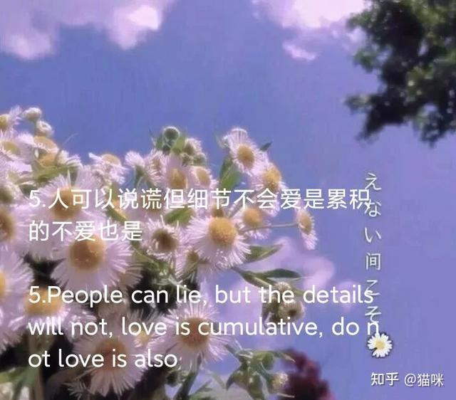 朋友圈文案|温柔美好的小句子|中英