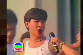 一场义演，刘德华拼到吐血，谭咏麟喊到直不起腰，黎明唱到跑调图片