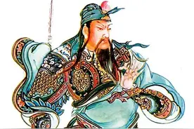 伽蓝菩萨兼武财神——关圣帝君图片