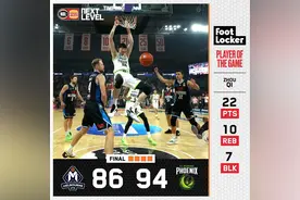 22分10篮板7封盖！周琦打出NBL最强一战，收割无数澳洲粉丝图片