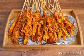 家庭炸串做法，随便就能做一大盘，健康又安心图片