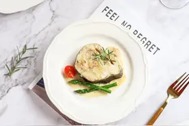 鳕鱼最好吃的做法，鱼肉鲜嫩不腥，我家一周吃三次，每次都吃光图片