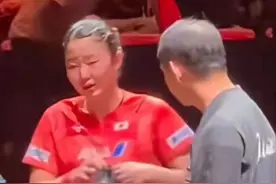 WTT大满贯第一爆冷：张本美和被打崩溃到哭，0-3完败给国乒陪练图片