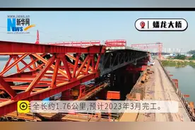 老区新貌 | 老区建新桥 带你看看进度条图片