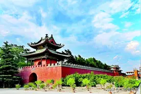 关帝祖庙春秋楼，楼阁“悬空”堪称一绝图片