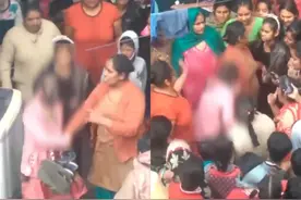 只因拒绝男子求爱，她惨遭轮奸和游街图片