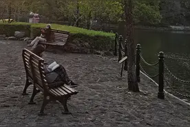 上海的公园：鲁迅公园里的读书人及其他图片