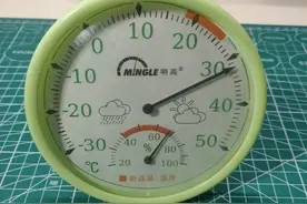 家用机械式温湿度计拆解与测试图片