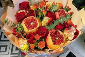 水果花束大合集，最后甘蔗花束不容错过图片