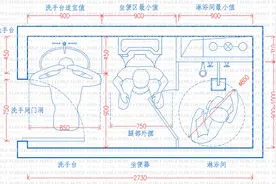卫生间设计常规尺寸图片