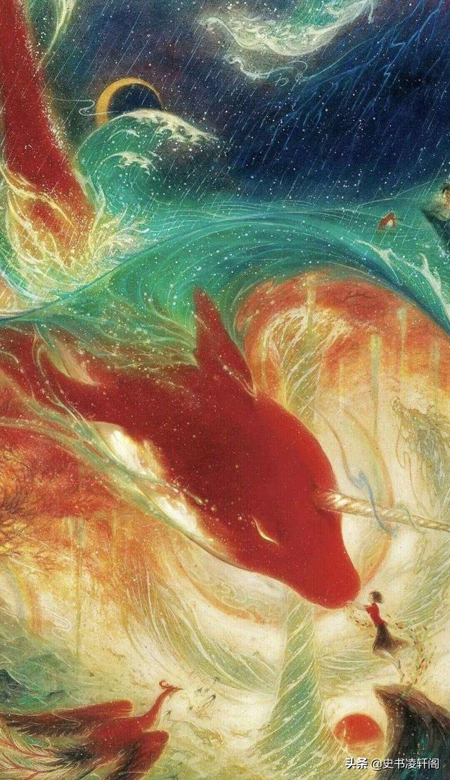 古代神话中的九大凶兽,犼创造了四个僵尸王,鲲鹏以龙为食