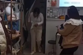 一个敢夸一个敢听，安徽一女子试衣服勒出好几层圈，店主：很苗条图片