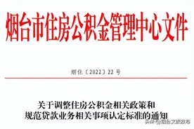 最高70万！烟台住房公积金贷款政策最新调整图片