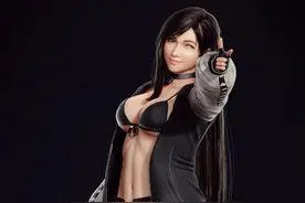 《FF7：重制版》蒂法Cos穗乃果换装MOD 又飒又妩媚图片