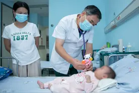 武汉专家下乡义诊筛查出的复杂先心病宝宝，康复了！图片