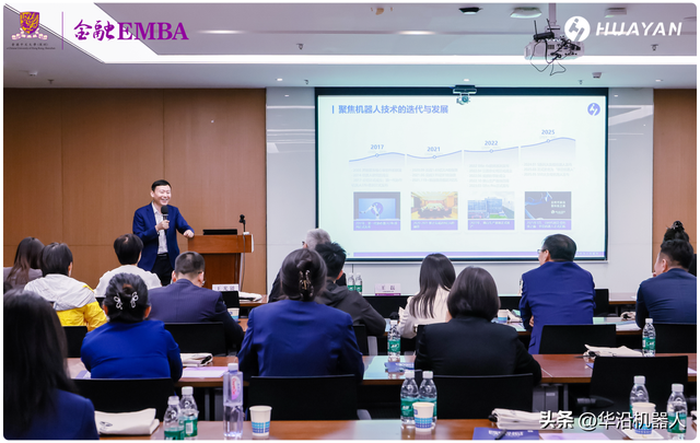 香港中文大学（深圳）金融EMBA师生走进华沿机器人！