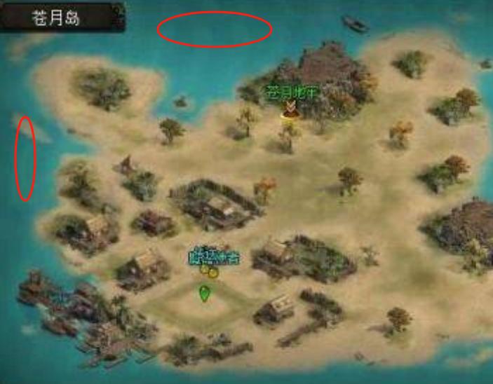 热血传奇玛法大陆四大临海地图_比奇省临海区域景色_热血传奇 赤月地图