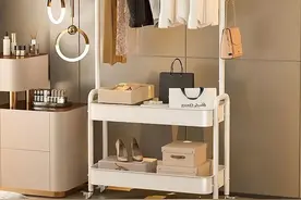 平价衣帽架测评，轻松解决收纳问题图片