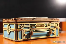 自己动手做的礼物才有仪式感，惊鸿一面古风妆奁化妆礼盒组装体验图片