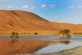 “死亡之海”罗布泊干涸已久，为何如今碧波荡漾？水是哪来的？图片