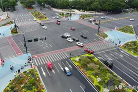 是道路，也是公园！新都人熟悉的这条路变身啦~图片
