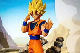 万代没有心，龙珠手办做一半，悟空自爆灭沙鲁只做悟空没沙鲁图片