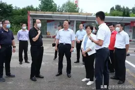 枣庄市创建全国文明城市“大拉练”活动走进市中区图片