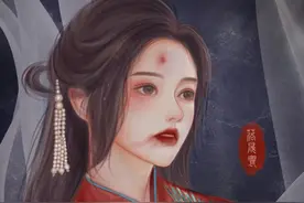 人物插画｜古风女子时而温婉端庄，时而又风情万种，很是喜欢图片