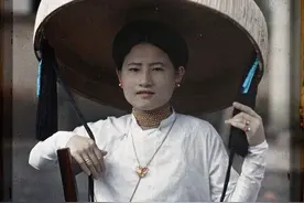 太罕见了！110年前的“越南女子”，居然是这个样子图片