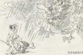 民间故事：骑龙真君图片
